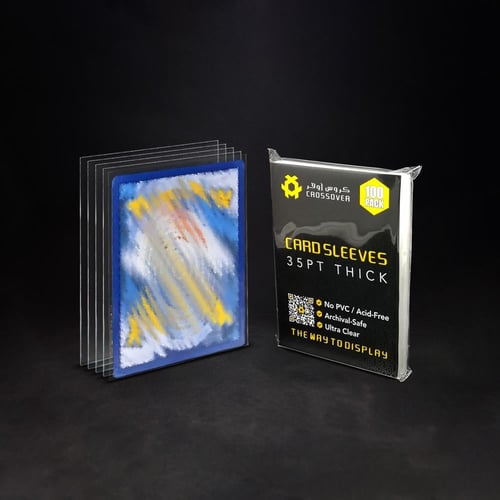 سليفز لبطاقات التي سي جي - حزمة 100 = card sleeves