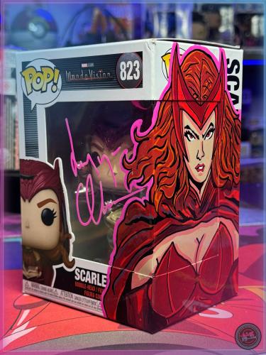 Funko pop Marvel WandaVision Scarlet Witch #823 Si...