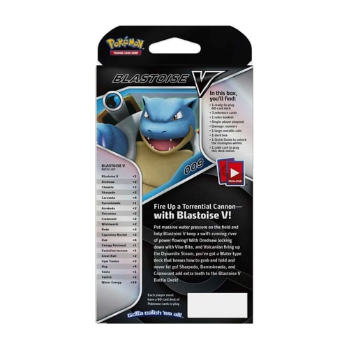 Pokémon Trading Card Game: Blastoise V Battle Deck...
