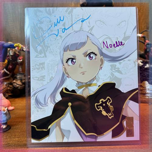 Jill Harris Signed 8x10 Photo Asta & NOELLE Black...