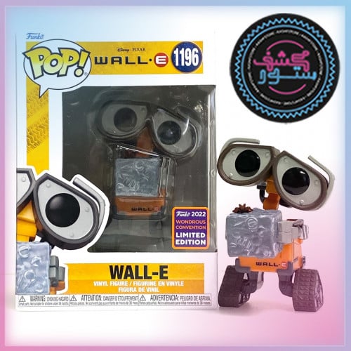 Funko Pop! Wall-E #1196 Disney 2022 Wonder Con Exc...