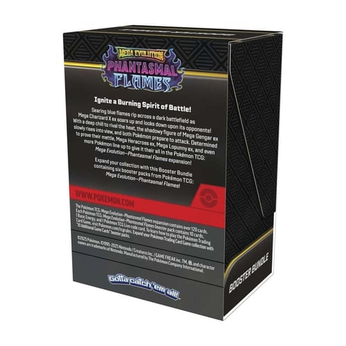 Pokemon TCG: Phantasmal Flamesr Booster Bundle