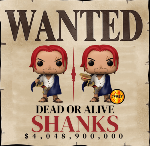 Funko Pop One Piece - Shanks Exclusive