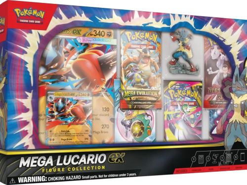 Pokemon TCG: Mega Lucario Ex Figure Box