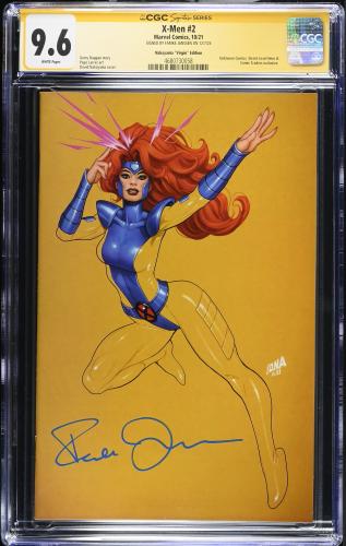 X-Men #2 CGC 9.6 Signature Series Signed Famke Jan...