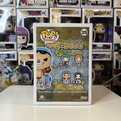 Funko POP Franky One Piece Signed by KAZUKI YAO Ja...