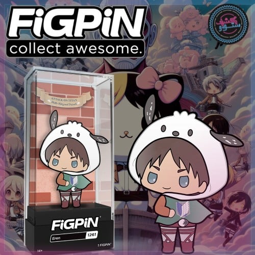 FiGPiN Classic: Attack On Titan X Sanrio - Eren #1...