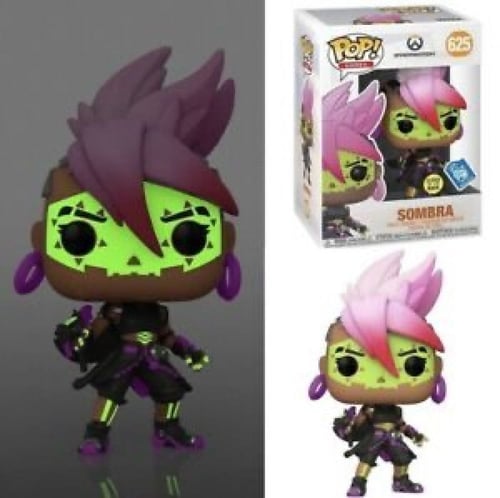 FUNKO POP OVERWATCH SOMBRA #625 GLOW IN THE DARK E...
