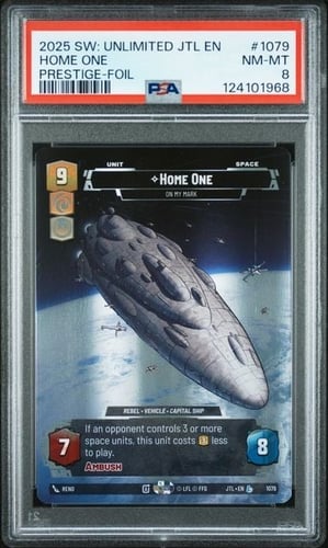 PSA 2025 STAR WARS: UNLIMITED JUMP TO LIGHTSPEED #...