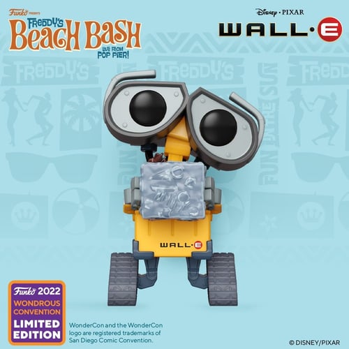 Funko Pop! Wall-E #1196 Disney 2022 Wonder Con Exc...