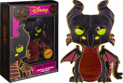 Funko Pop Pin Chase Maleficent Dragon Disney 65th