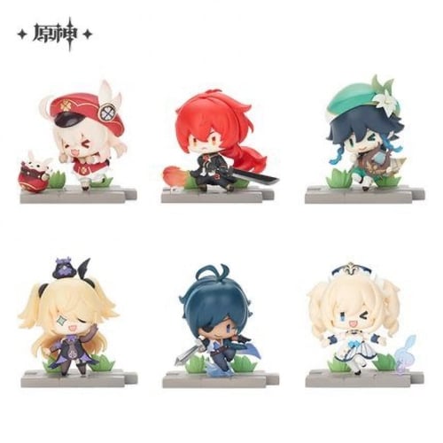 Genshin Impact miHoYo Official Chibi Figurine box