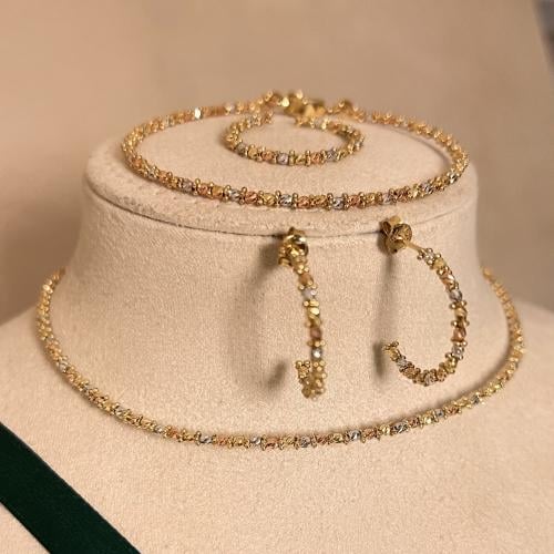 طقم ذهب عيار18—5842