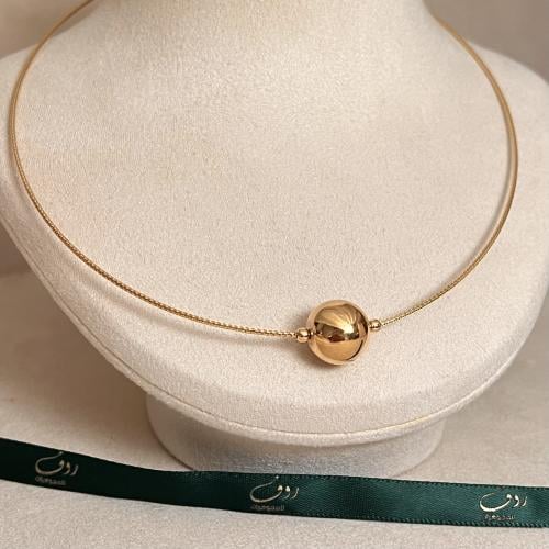 طوق أو تشوكر ذهب عيار 18—4728