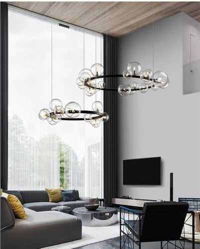 ثريا سقف على شكل فقاعات زجاجية LUX-C-1070