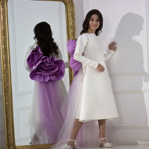 فستان بتصميم مميز