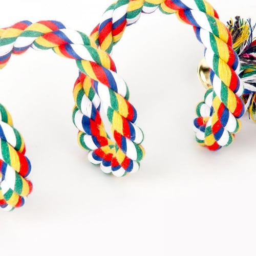 حبل قطني حلزوني مع جرس