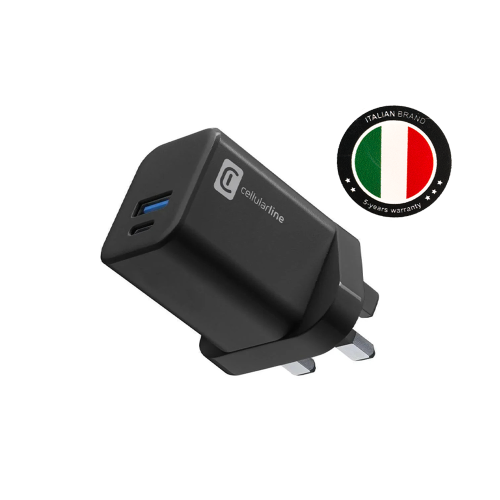 راس شاحن - بقوة 30 واط منفذين ايطالي من Cellularli...