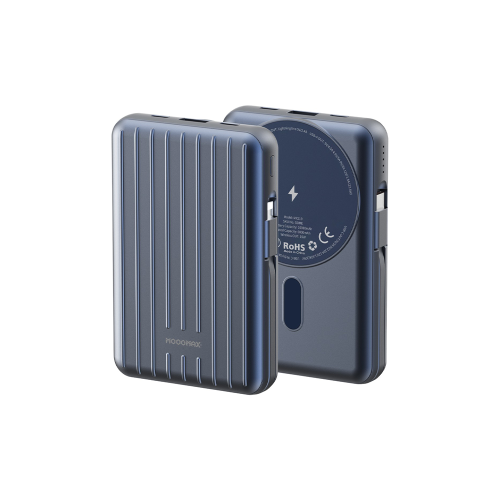 باور بانك مغناطيسي بسعة 10000 ملي امبير مع سلكين م...