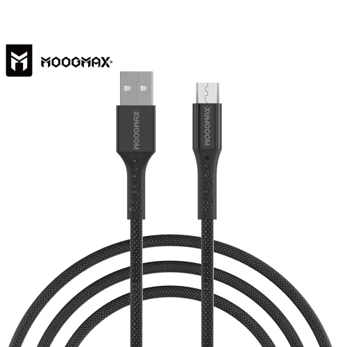 كيبل مايكرو USB قماشي جودة عالية ماركة موج ماكس لو...