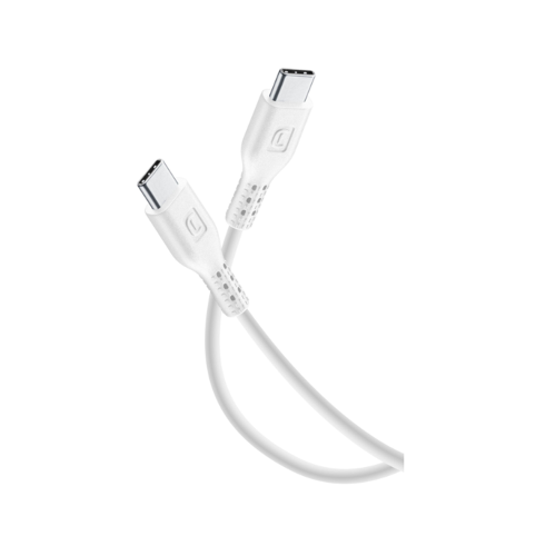 سلك شاحن تايب سي بطول 2 متر أبيض إيطالي من Cellula...