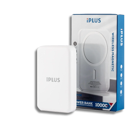 باور بانك ايبلس شاحن لاسلكي مغناطيسي بسعة 10000 مل...