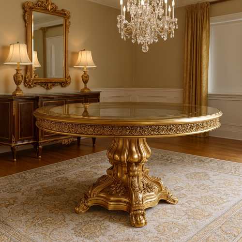 طاولة مداخل ملكي – دائري