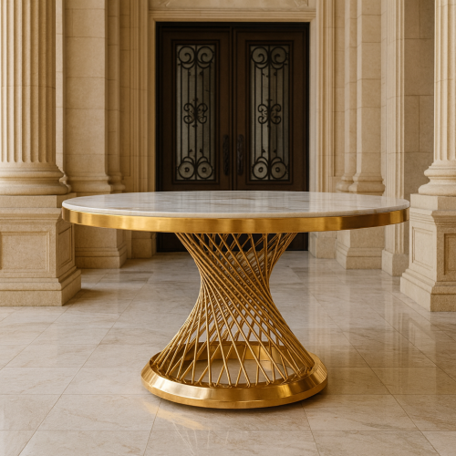 طاولة مداخل ملكي – دائري