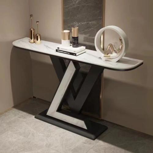 مدخل حديد اسود رخــام LV