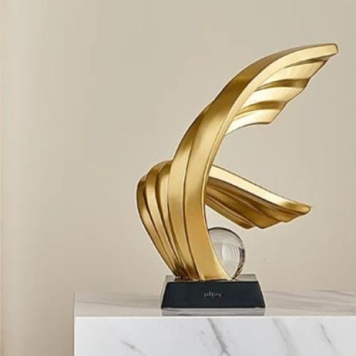 مجسم تحفة تشكيلي كورة