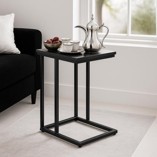 طاولة حديد مفردة بتصميم أنيق