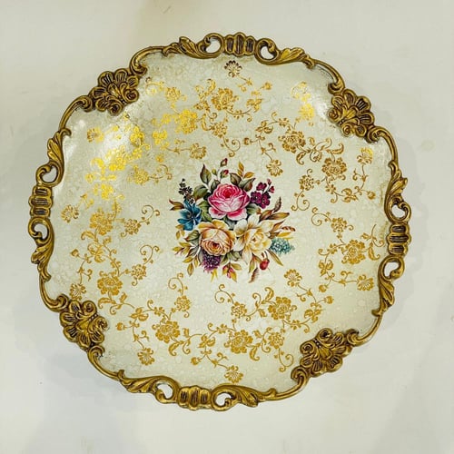 صحن روز فينتاج الذهبي