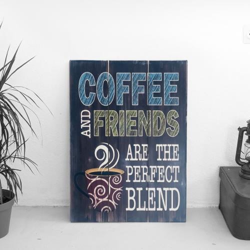 لوحة كوفي COFFEE AND FRIENDS