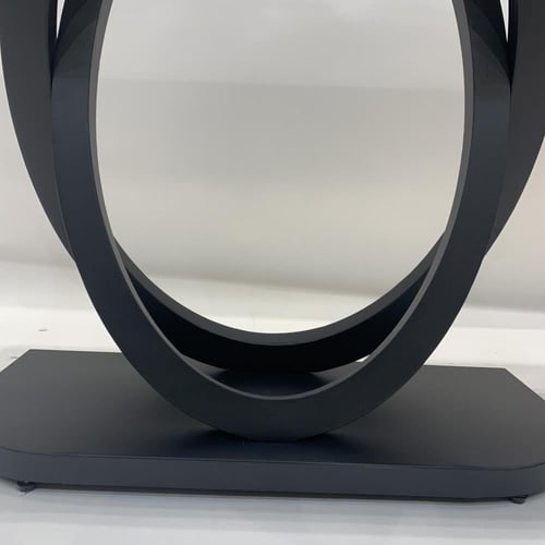 كونسول المجرة لون اسود بسطح رخام