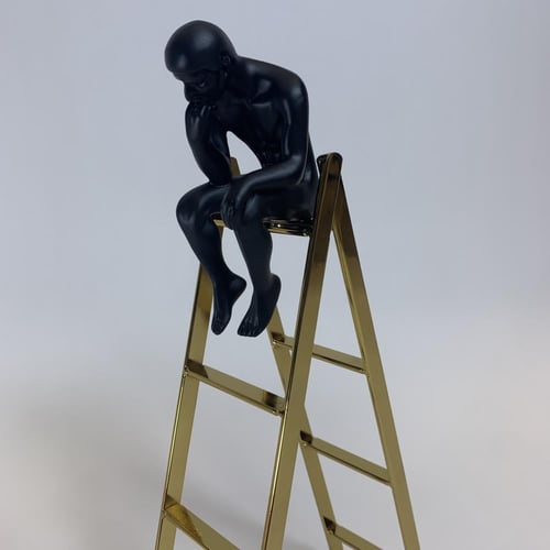 مجسم استيل السلم