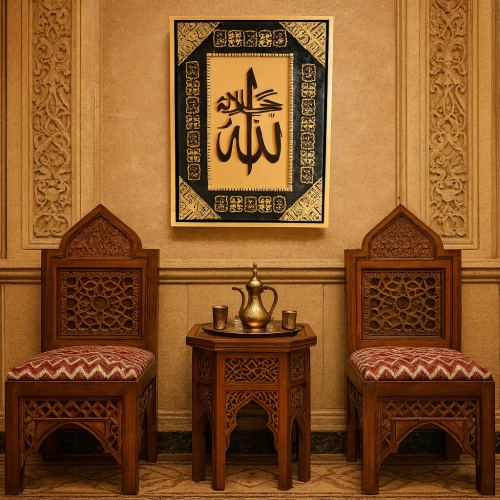 لوحة حائطية اسم (الله جل جلاله) 2