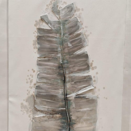 لوحة ريشة فنية مجسّمة – ألوان هادئة