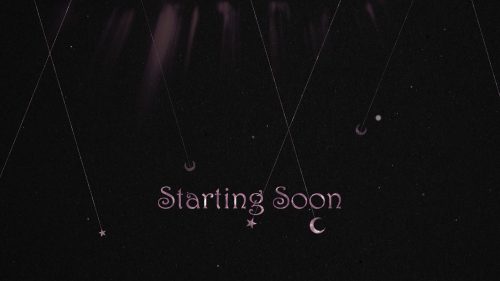 بكج ستريم هلال ونجوم -وردي