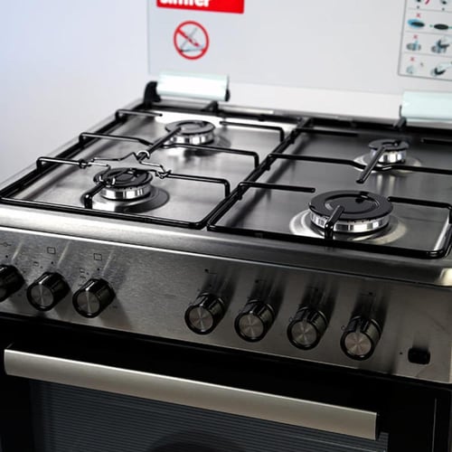 فرن فري ستاند ستيل 60*60 4 عيون غاز