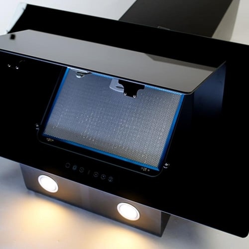 شفاط زجاجي اسود 90سم BOJ