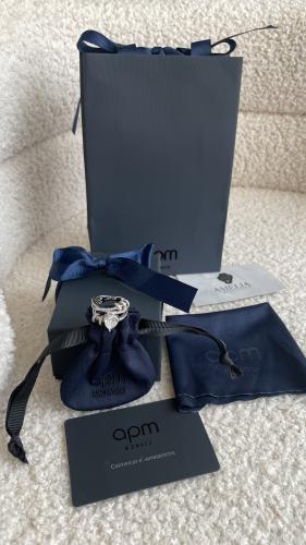 خاتم apm فضي مع ملحقاته