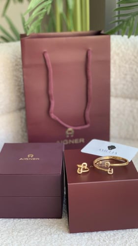 اسورة اقنر مع خاتم ذهبي مع ملحقاته