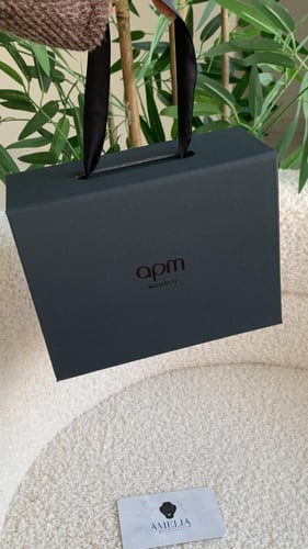 بوكس خاتم apm فضي مع ملحقاته