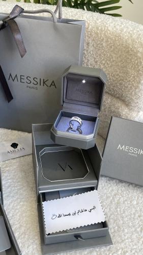 خاتم ميسيكا مع ملحقاته وبوكس باضاءه هاي كواليتي