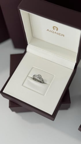 خاتم اقنر فضي مع ملحقات هاي كوالتي