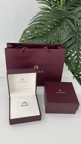 خاتم اقنر فضي مع ملحقات هاي كوالتي