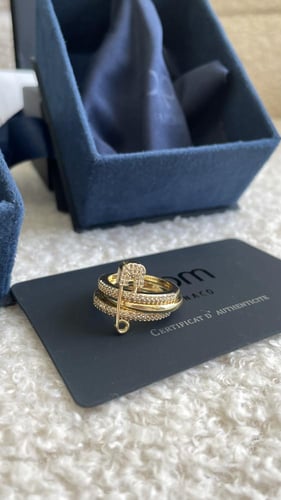 خاتم apm ذهبي مع ملحقاته