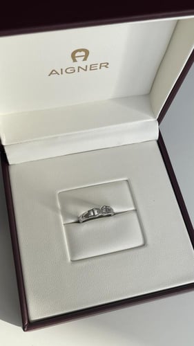 خاتم اقنر فضي مع ملحقات هاي كوالتي