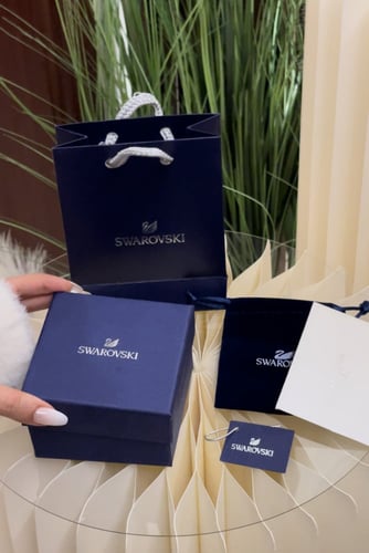 سلسال سواروفسكي راقص ذهبي مع الملحقات