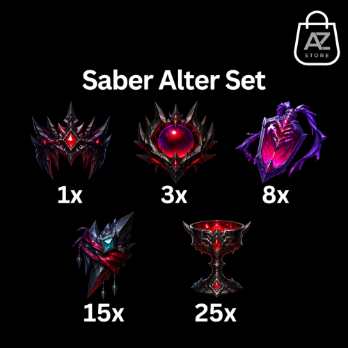 Saber Alter Set - ماب سايلور بيس